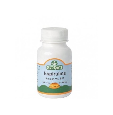 Espirulina 400 mg Sotya