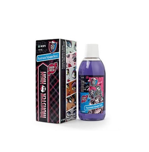 Monster High Enjuague bucal sabor fresa 500 ml.