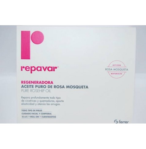 REPAVAR REGENERADORA ACEITE ROSA DE MOSQUETA 15 ml