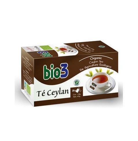Bio3 Té de Ceylan Ecológico 25 bolsitas