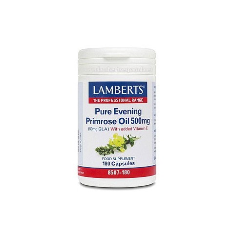 Aceite de Onagra 500 mg 180 cápsulas Lamberts