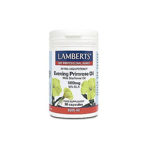 Aceite de Prímula Onagra con Borraja 1000 mg 90 cápsulas Lamberts
