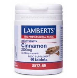CANELA 2500 mg 60 TABLETAS LAMBERTS