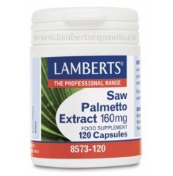 Saw Palmetto 160 mg 120 cápsulas Lamberts