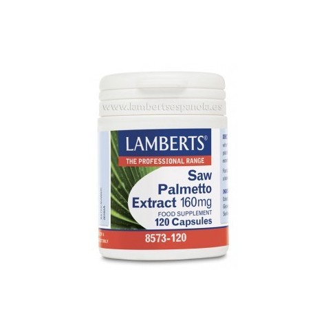 Saw Palmetto 160 mg 120 cápsulas Lamberts