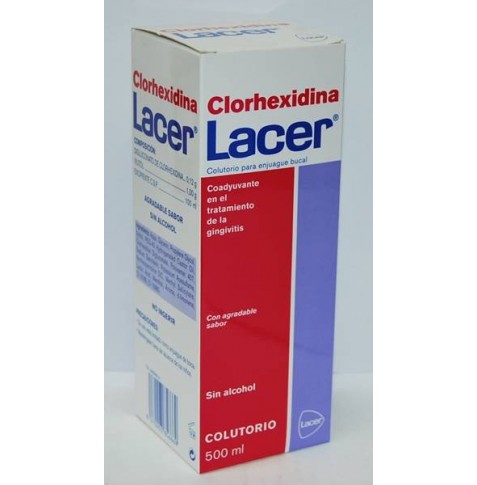 LACER CLORHEXIDINA COLUTORIO 500 ml