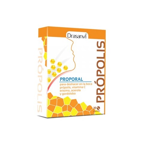 Proporal Própolis 30 comprimidos masticables Drasanvi