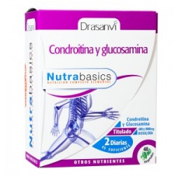 Nutrabasics Condroitina y Glucosamina 48 cápsulas Drasanvi