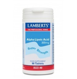 ACIDO ALFA LIPOICO 300 mg 90 TABLETAS LAMBERTS