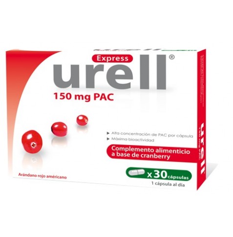 Urell Express Arándano Rojo 150 mg PAC