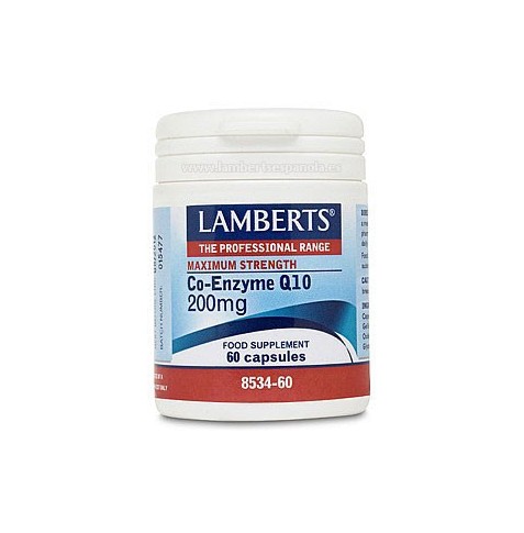 CO-ENZIMA Q10 200 mg 60 CAPSULAS LAMBERTS