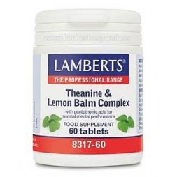 Complejo de Teanina y Bálsamo de Limón 60 tabletas Lamberts