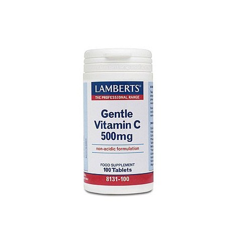 GENTLE VITAMINA C 500 mg 100 TABLETAS LAMBERTS