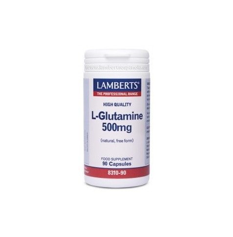 L-Glutamina 500 mg 90 cápsulas Lamberts