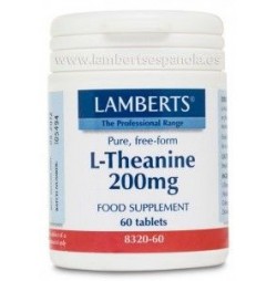 L-TEANINA 200 mg 60 TABLETAS LAMBERTS