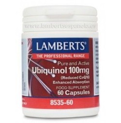 UBIQUINOL 100 mg 60 CAPSULAS LAMBERTS