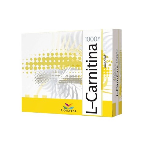 L-CARNITINA 1000 mg 14 AMPOLLAS CONATAL