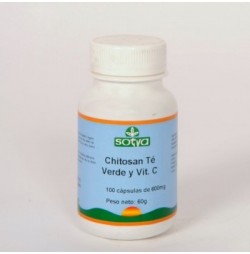 Chitosan + Te verde 500 mg 100 cápsulas Sotya