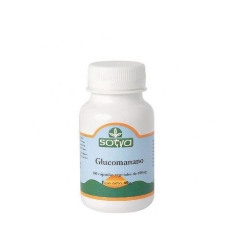 GLUCOMANANO 600 mg 100 CAPSULAS SOTYA