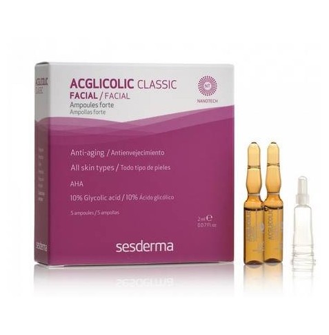 ACGLICOLIC CLASSIC 5 AMPOLLAS 2 ml SESDERMA