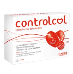 Controlcol Levadura Roja 60 comprimidos Eladiet