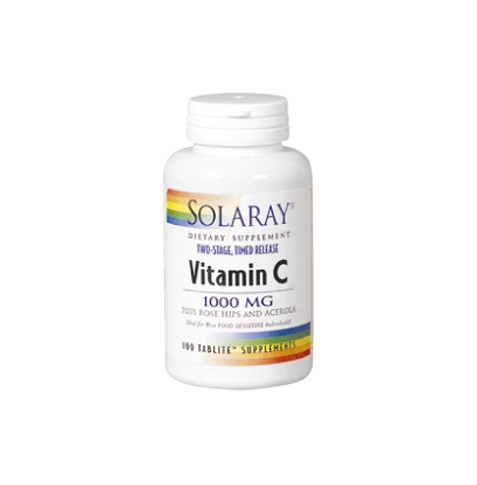 VITAMINA C 1000 mg 100 COMPRIMIDOS SOLARAY