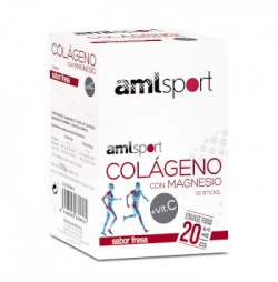 Colágeno + Magnesio + Vit C 20 sobres AML Sport