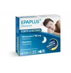 Epaplus Melatonina Forte Retard 1,98 mg Triptófano 60 comprimidos