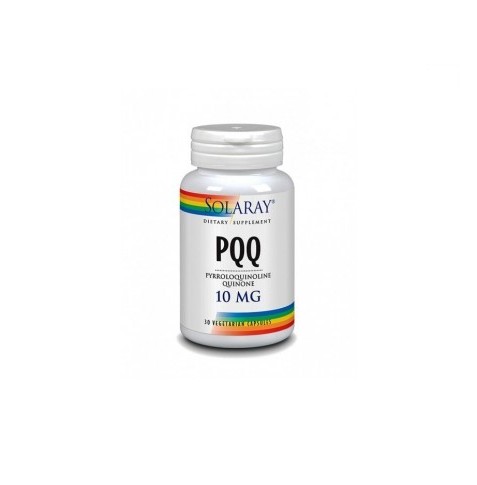 PQQ 10 mg Pirroloquinolina quinona 30 cápsulas Solaray
