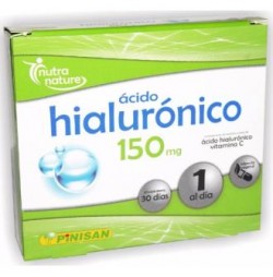 Ácido Hialurónico 150 mg 30 cápsulas Pinisan