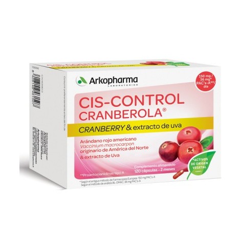 Cis-Control Cranberola 60 cápsulas Arkopharma