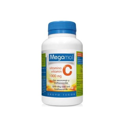 Megamol vitamina C 100 comprimidos Tegor