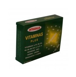 Vitaminas Plus 30 cápsulas Integralia
