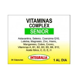 Vitamina complex senior 30 cápsulas Integralia