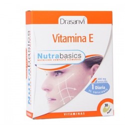 Nutrabasics Vitamina E 30 perlas Drasanvi