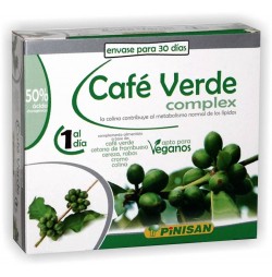 Café Verde Complex 30 cápsulas Pinisan