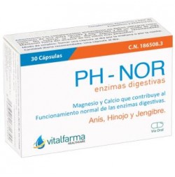 PH-NOR Enzimas Digestivas 30 cápsulas Vitalfarma