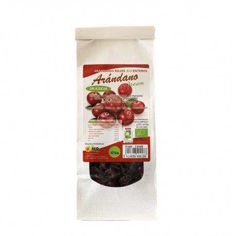 Arándano Rojo Entero Bio 125 g Dream Foods