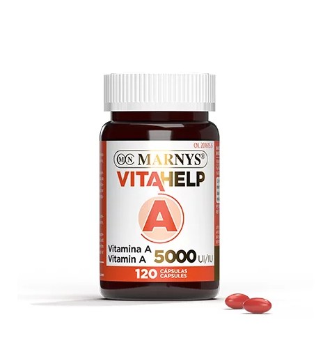Vitahelp Vitamina A 5.000 U.I. 120 cápsulas Marnys