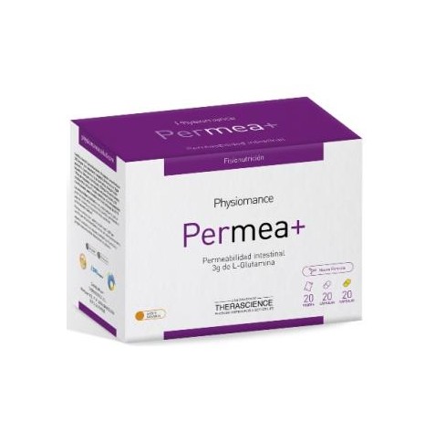 Physiomance Permea+ L-Glutamina Permeabilidad intestinal Therascience