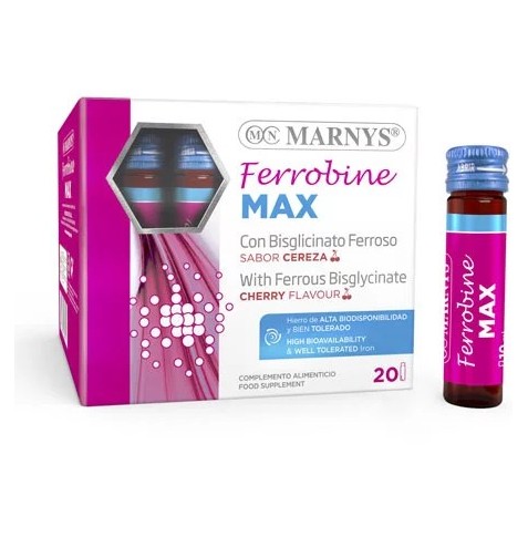 Ferrobine Max 20 viales Marnys