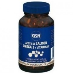 Aceite de Salmón Omega 3 709 mg 180 perlas GSN