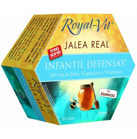 Royal Vit Jalea Real Infantil Defensas 20 viales Dietisa