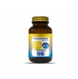 Vitamina D3 + K2 60 cápsulas Plameca