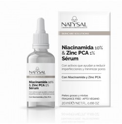 Serum Niacinamida 10% & Zinc PCA 1% 20 ml Natysal