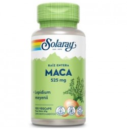 Maca 525 mg 100 cápsulas Solaray