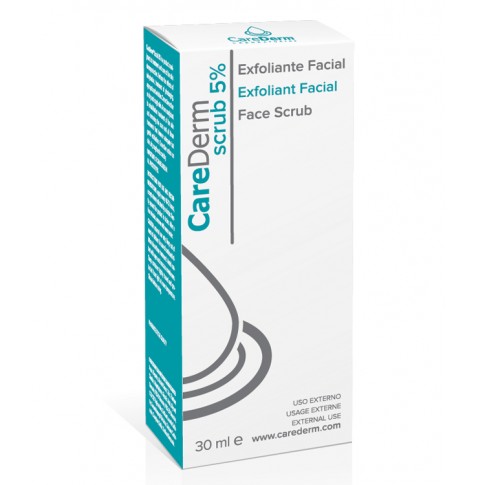 Carederm Scrub 5% Exfoliante Facial 30 ml