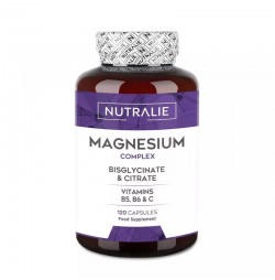Magnesium complex (bisglicinato y citrato) 120 cápsulas Nutralie
