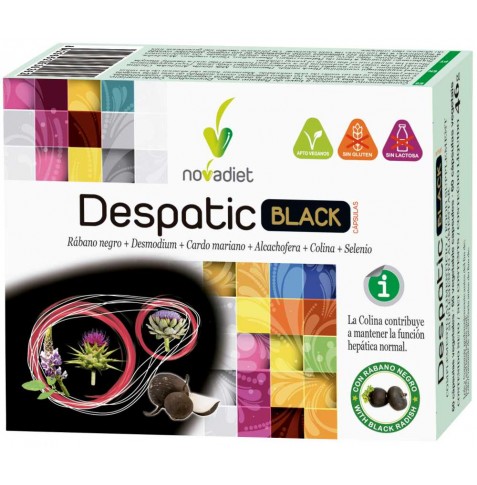 Despatic Black 60 cápsulas Novadiet