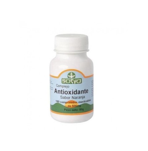 Antioxidante Vit C Selenio Vit E 500 mg 100 comp Sotya